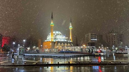 Kayseri’de kar yağışı etkili oldu
