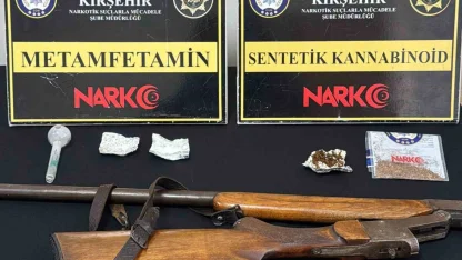 Kırşehir’de narkotik operasyonu: 9 gözaltı