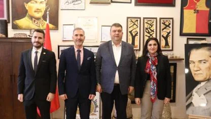 KKTC İzmir Başkonsolosluğu’ndan Seferihisar’a nezaket ziyareti