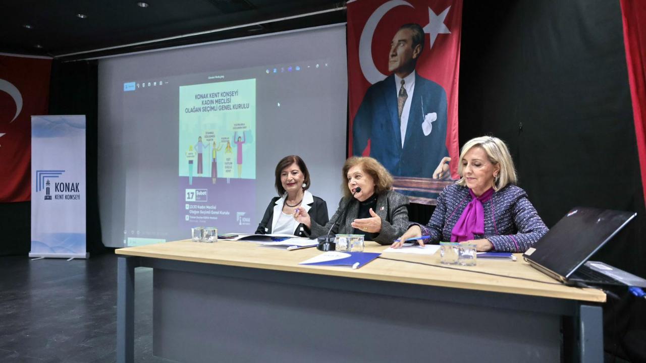 Konak’ın Kadın Meclisi yeni başkanını seçti