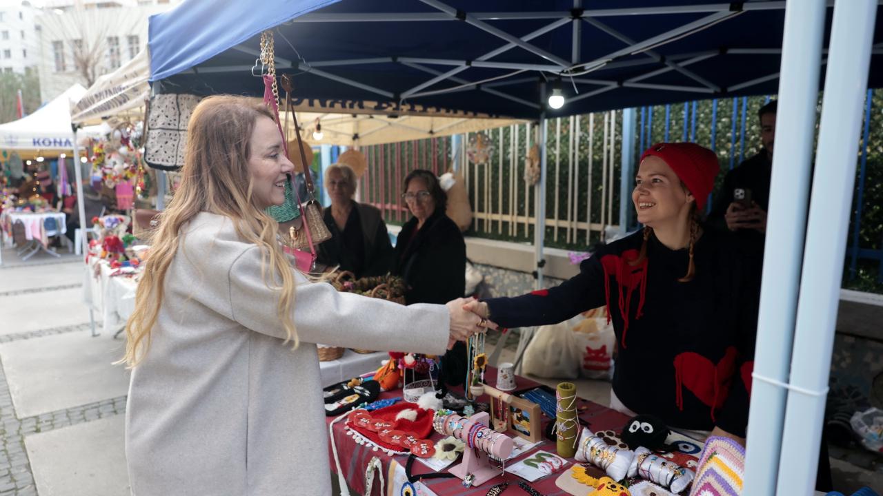 Konak’ın Sevgililer Günü El Emeği Kermesi başladı
