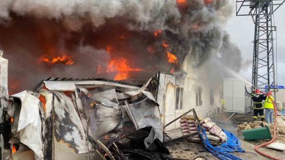 Konteyner yatakhane alevlere teslim oldu