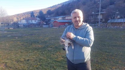 Konya’da aç kalan kediler için 30 kilometre yol gitti