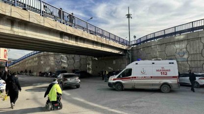 Köprüde can pazarı: Tutunamayınca yere düştü