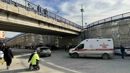 Köprüde can pazarı: Tutunamayınca yere düştü