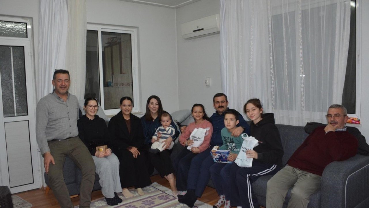 Köyceğiz Kaymakamı Kumcu, ilk iftarda Çelik ailesine konuk oldu