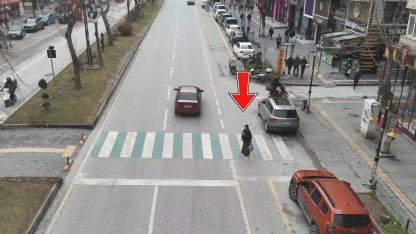 Kütahya’da dron destekli trafik denetimi, kural ihlali yapan sürücülere ceza