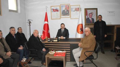 Malazgirt Kaymakamı Bayram’dan muhtarlara ziyaret