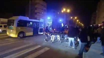 Mardin’de motosikletin çarptığı kadın yaralandı