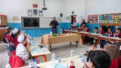 Marmarabirlik minik şeflerle sağlıklı nesiller yetiştiriyor