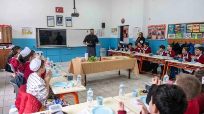 Marmarabirlik minik şeflerle sağlıklı nesiller yetiştiriyor