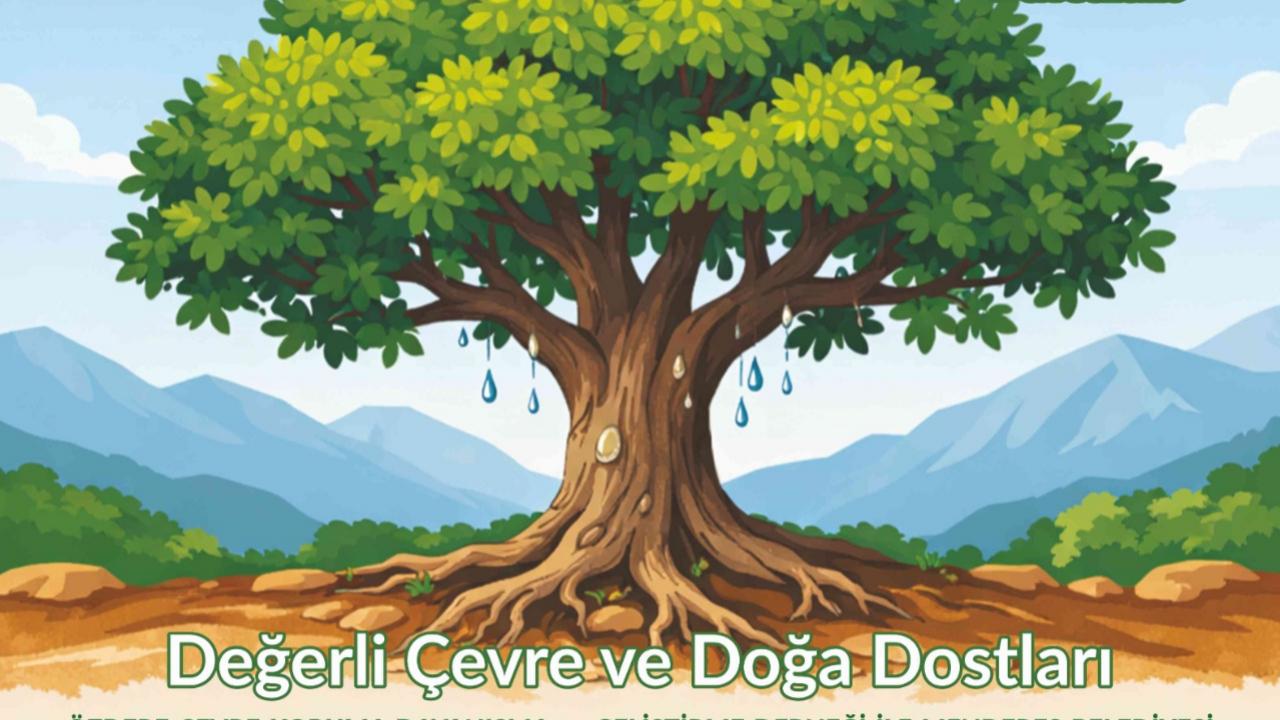 Menderes’te Sakız Ağacı Projesi