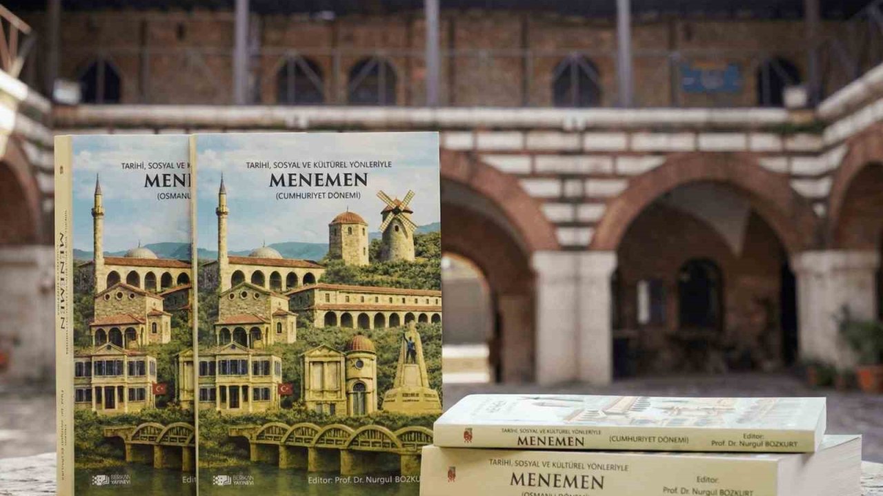 Menemen tarihi iki cilt kitap oldu