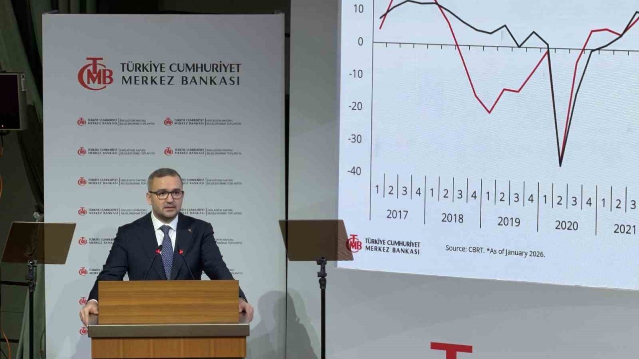 Merkez Bankası Başkanı Karahan: "2026 yılında enflasyonun, yüzde 15 ile yüzde 21 aralığında olacağını tahmin ediyoruz"