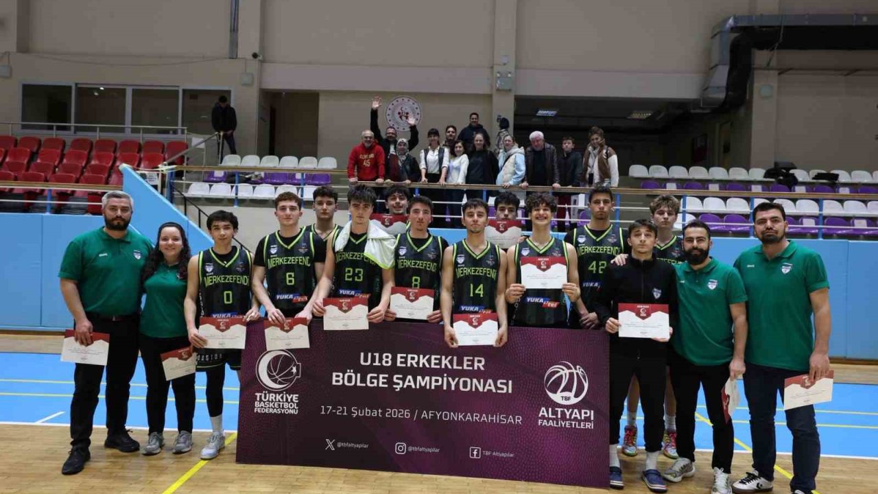 Merkezefendi Belediyesi U18 Erkek Basketbol Takımı Afyonkarahisar’da namağlup şampiyon oldu