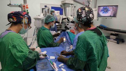 Mersin Şehir Hastanesi’nde ilk kornea nakli başarıyla yapıldı