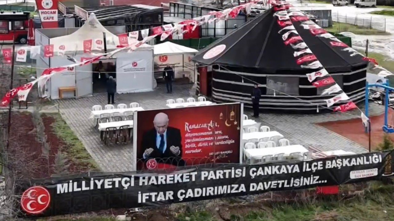 MHP Çankaya İlçe Başkanlığı 8’inci yılında iftar programlarına devam ediyor