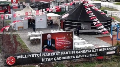 MHP Çankaya İlçe Başkanlığı 8’inci yılında iftar programlarına devam ediyor