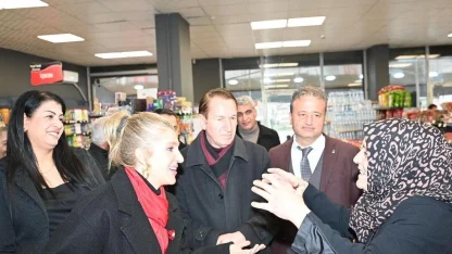 Milletvekili Ölmeztoprak’tan ‘KOP Boykot Market’e ziyaret