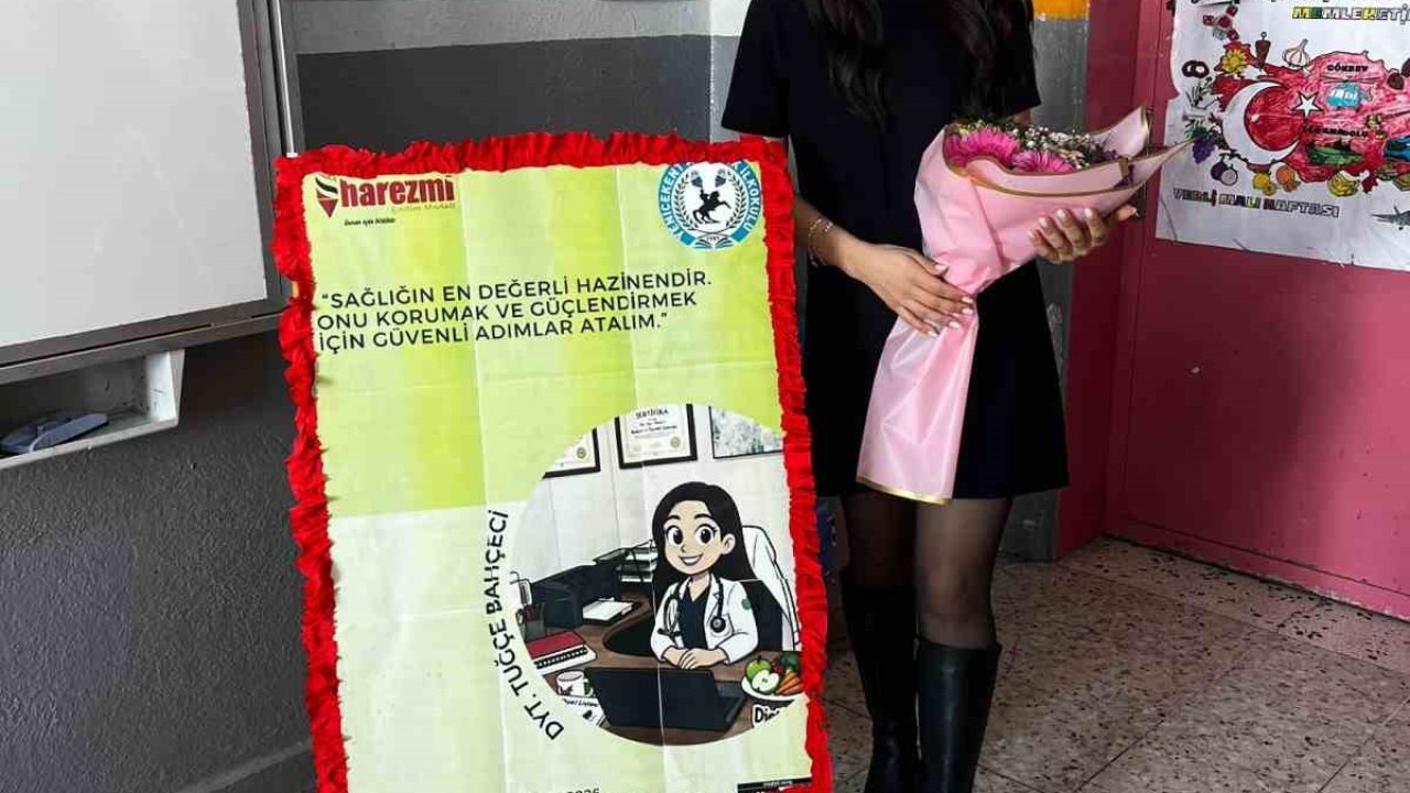 Miniklere sağlıklı beslenme anlatıldı