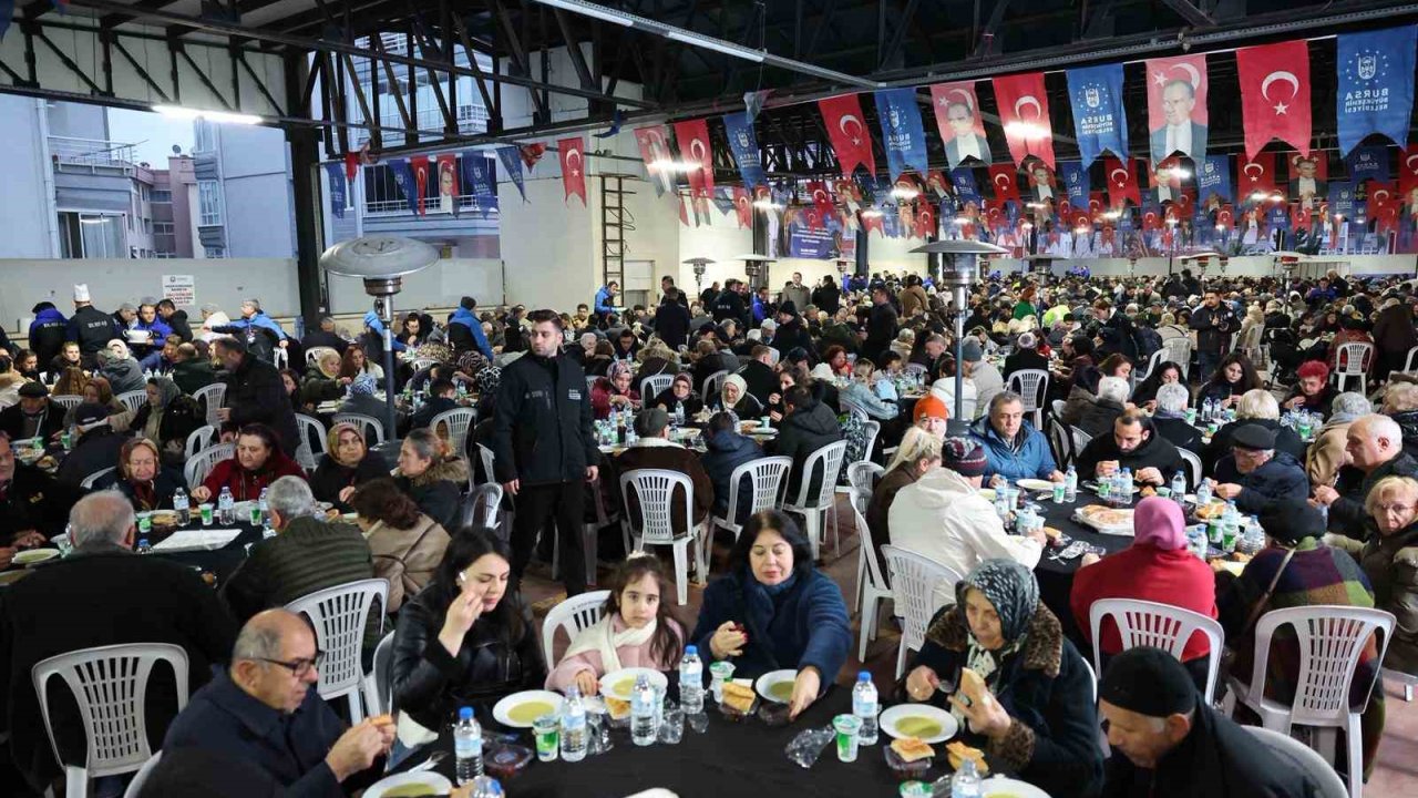 Mudanya’da gönüller bir oldu sofralar bereketle doldu