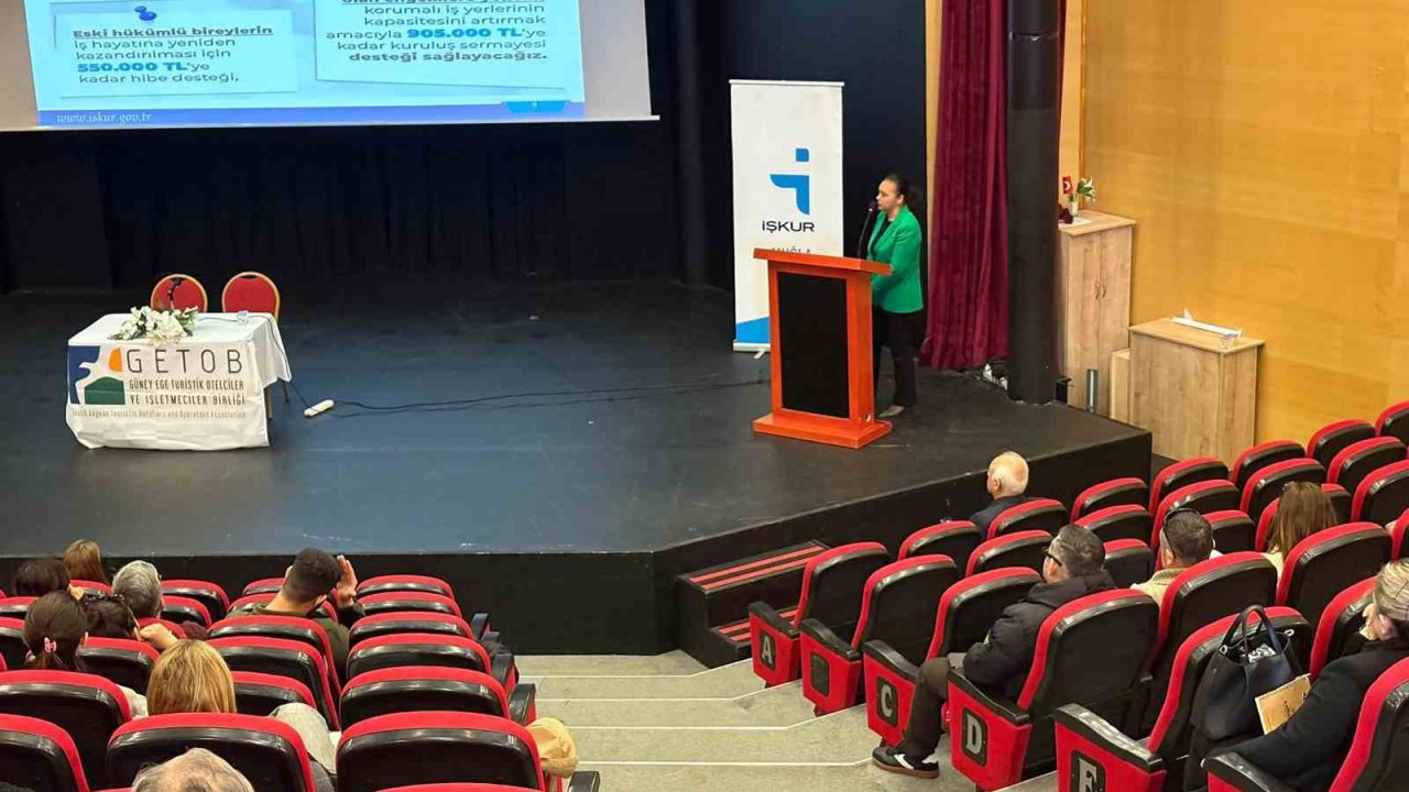 Muğla İŞKUR’dan istihdam teşvikleri bilgilendirme toplantıları devam ediyor