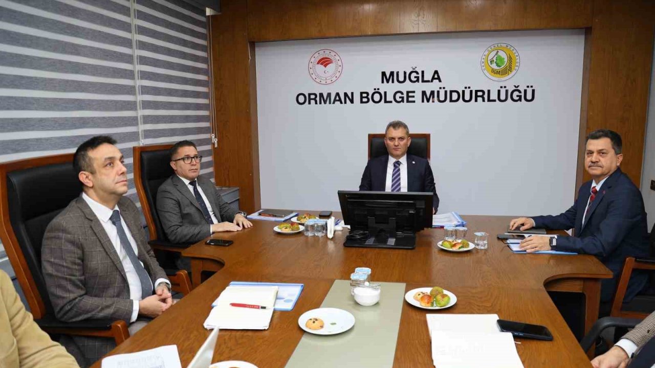 Muğla Orman Bölge Müdürlüğü’nde Faaliyet Değerlendirme Toplantısı gerçekleştirildi