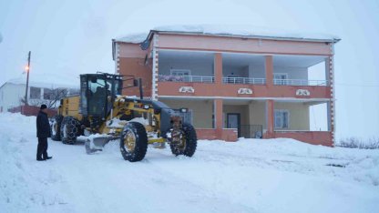 Muş’ta 173 köy yolu ulaşıma kapandı