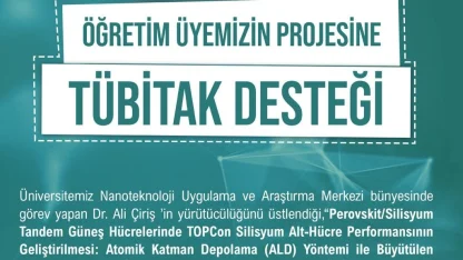 Niğde Ömer Halisdemir Üniversitesi TÜBİTAK desteği aldı