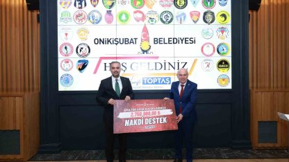 Onikişubat Belediyesi’nden amatör spora destek