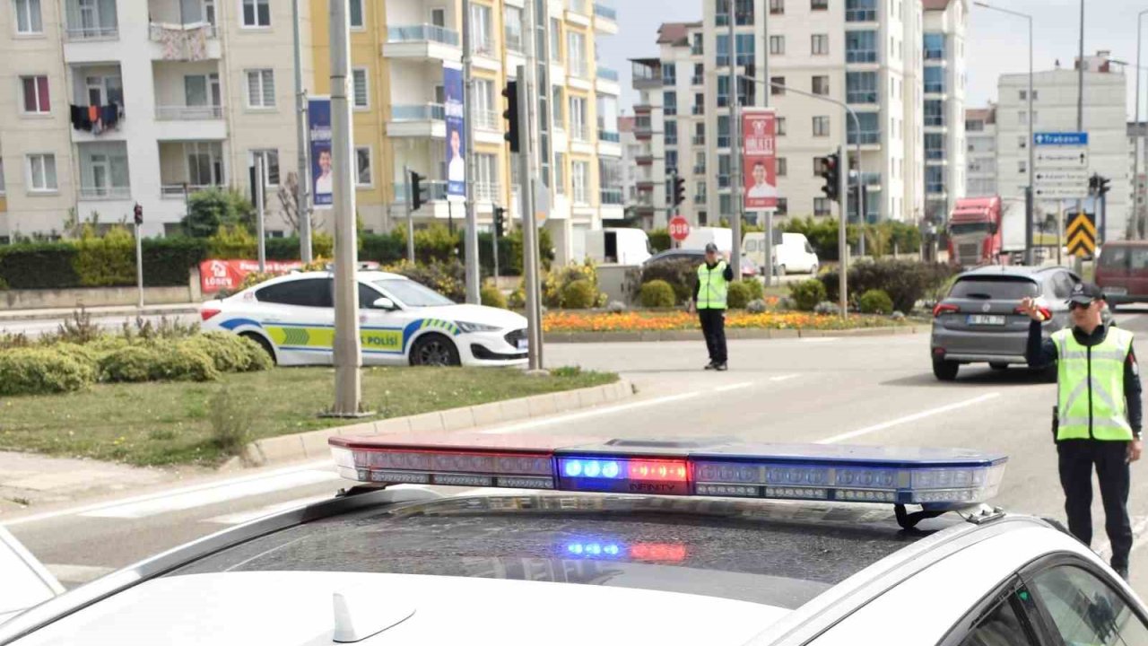 Ordu’da bir haftada 15 binden fazla araç ve sürücüsü denetlendi