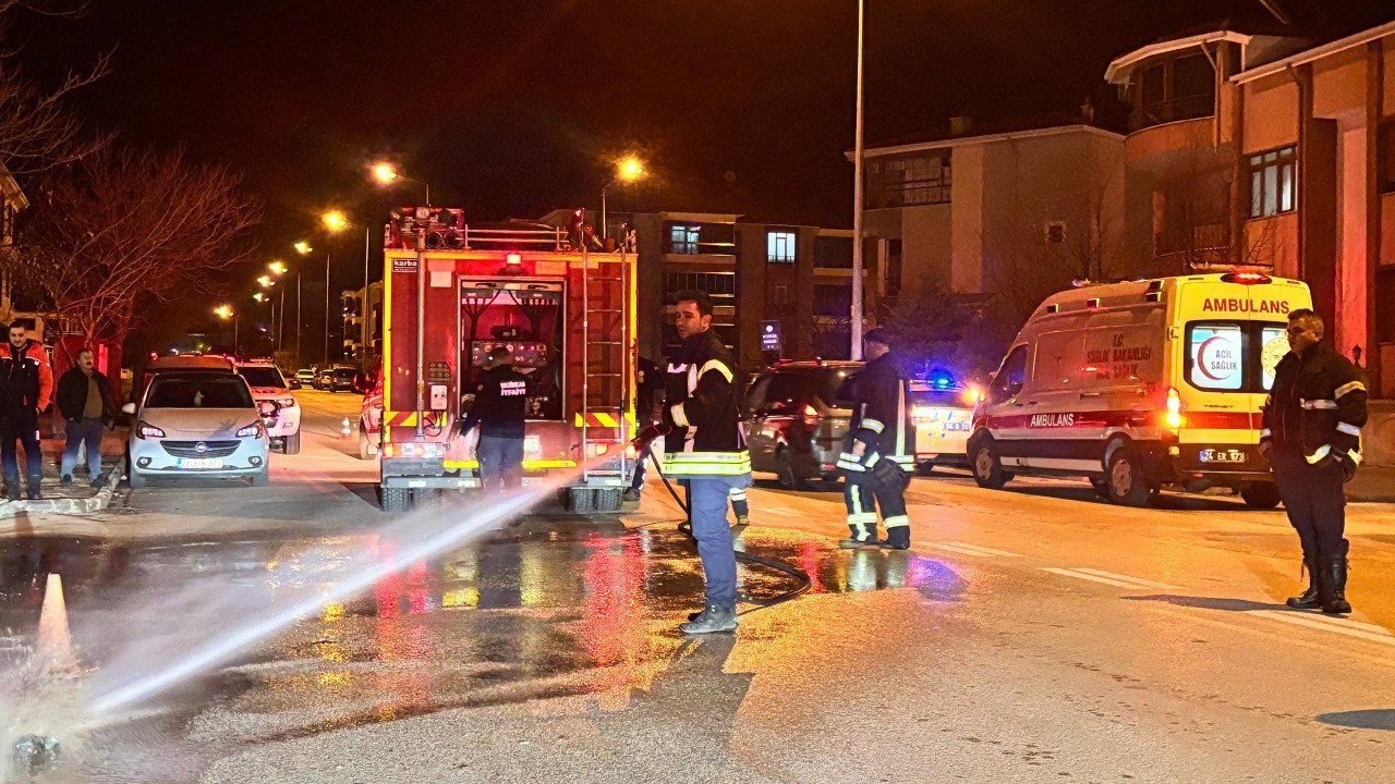 Otomobil ile motosiklet çarpıştı: 2 yaralı