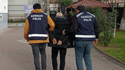 Samsun’da 35 yıl 7 ay hapis cezası bulunan firari yakalandı