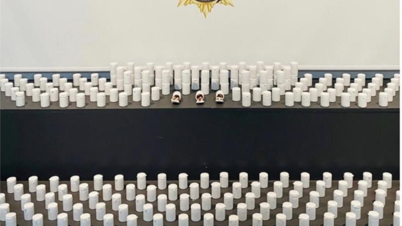 Samsun’da 9 bin 308 sentetik hap ele geçirildi: 2 gözaltı