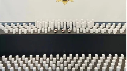 Samsun’da 9 bin 308 sentetik hap ele geçirildi: 2 gözaltı