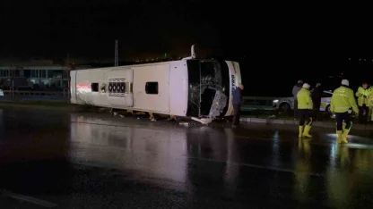 Samsun’daki otobüs kazasında yaralı sayısı 7’ye çıktı