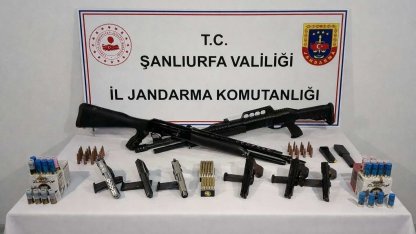Şanlıurfa’da silah kaçakçılığı operasyonu: 7 gözaltı