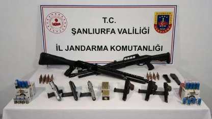 Şanlıurfa’da silah kaçakçılığı operasyonu: 7 gözaltı