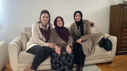 Şehit annesine ziyaret