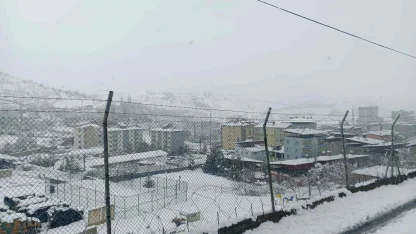 Siirt’te 3 ilçede eğitime kar engeli