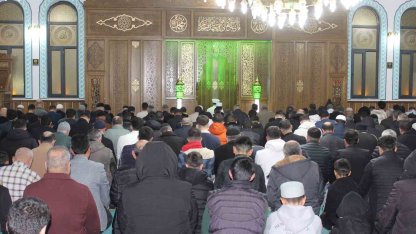 Siirt’te Ramazan ayının ilk teravih namazı kılındı