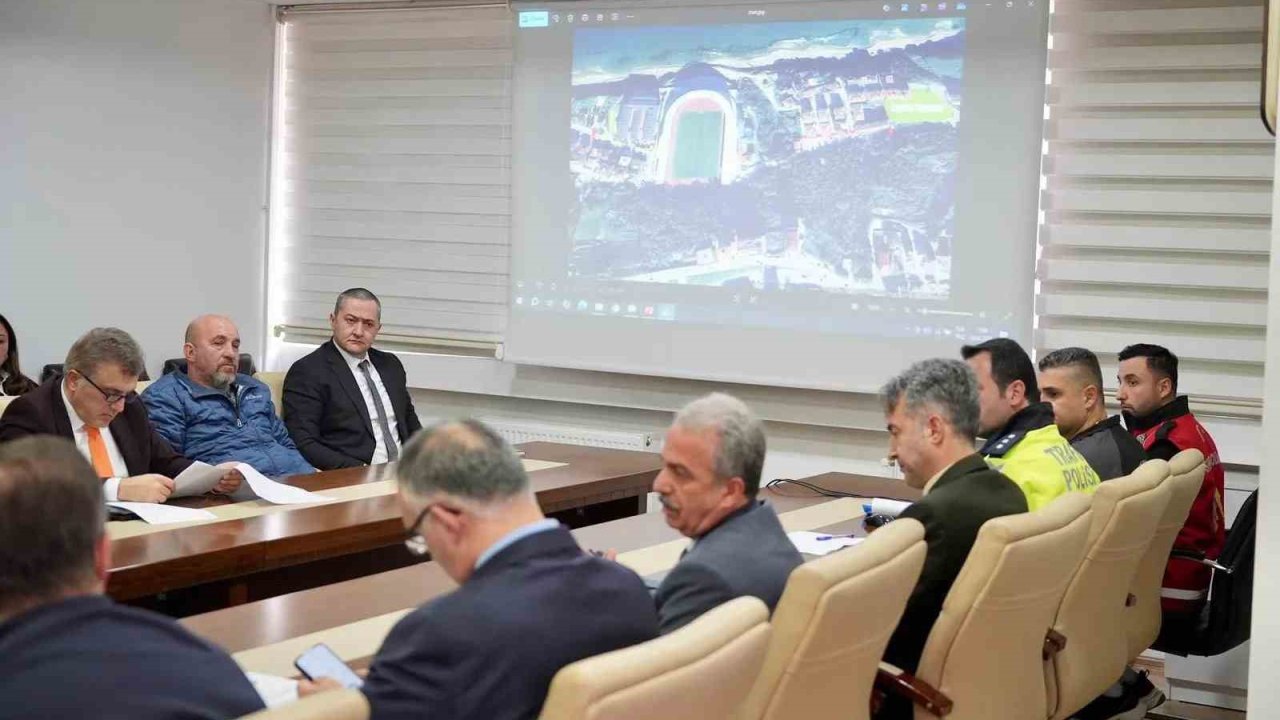 Sinop’ta dünya kupası elemeleri için güvenlik zirvesi