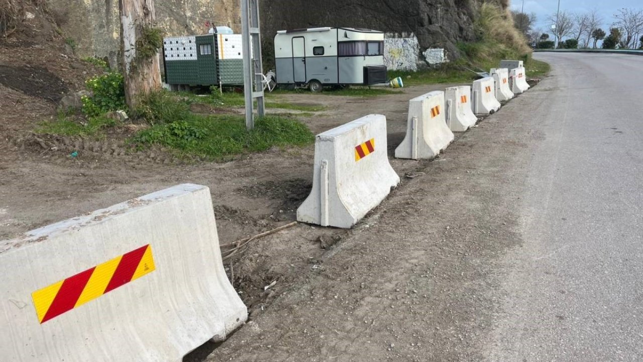 Sinop’ta karavan işgaline ‘beton’ set