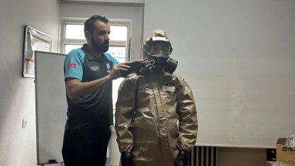 Sinop’ta sağlıkçılara KBRN farkındalık eğitimi