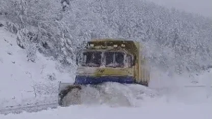 Sinop’u kar vurdu: 42 köy yolu kapalı