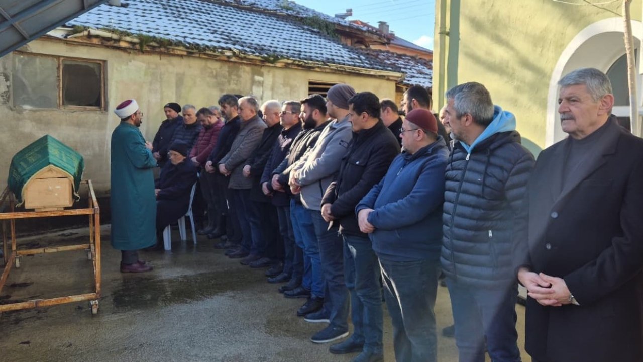 Soba faciasında ölen yaşlı adam son yolculuğuna uğurlandı