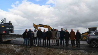 Söke Bağarası karayolunda ekipler teyakkuzda