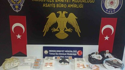 Tarsus’ta kahve ve derneklere kumar baskını