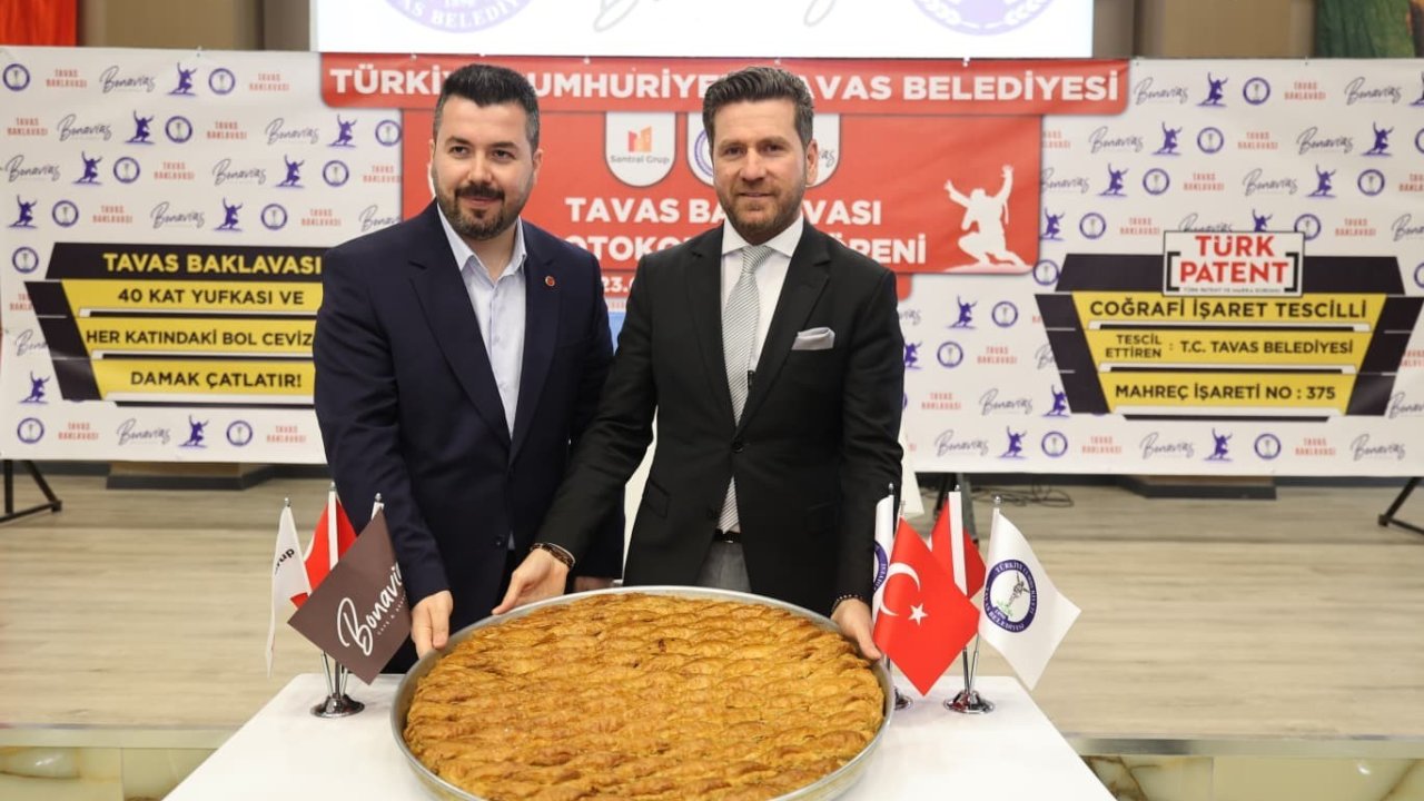 Tavas’ın tescilli baklavası dünya pazarına açılıyor