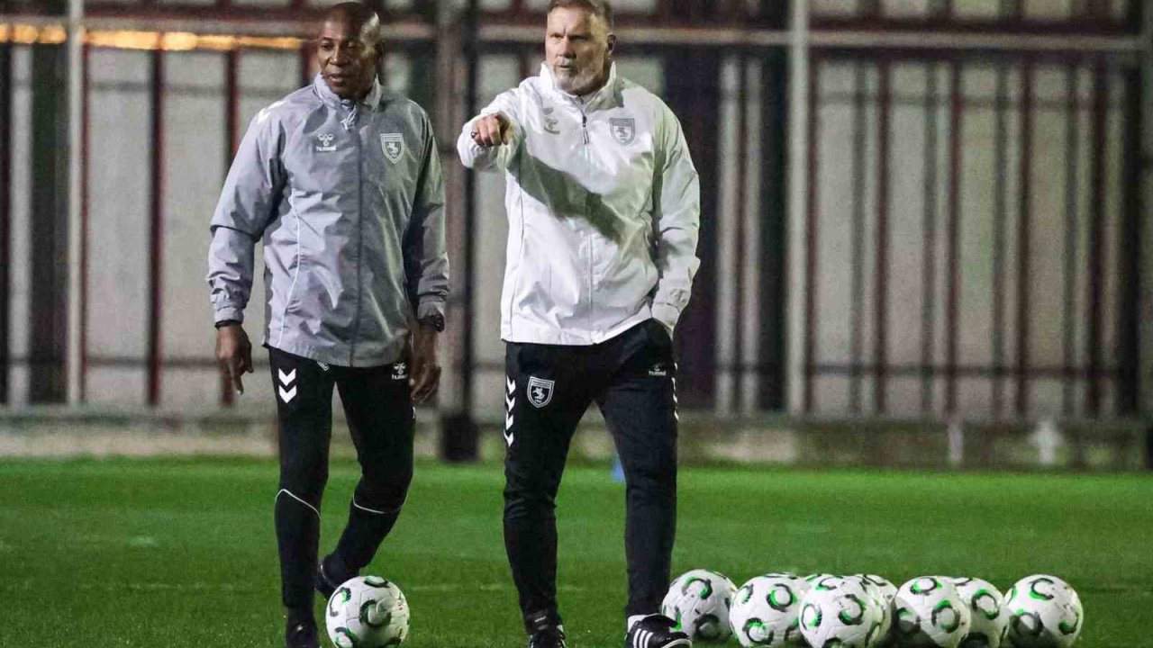 Thorsten Fink, Samsunspor’un başında ilk antrenmanına çıktı